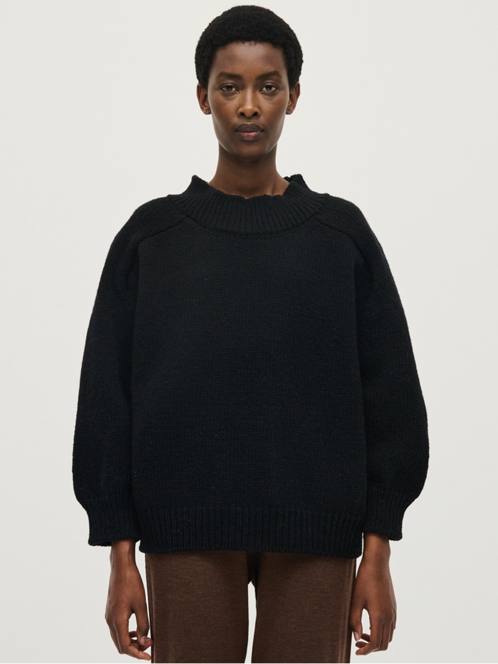 Babaa No 51 Sweater in Black